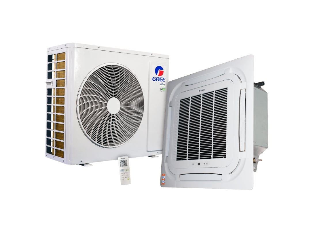 Ar-Condicionado Cassete 8 Vias Inverter 36.000 BTUs Gree G-Prime Compact R-32 Frio 220v Monofásico